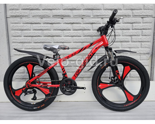 Велосипед Topemount Wild 24 Красный